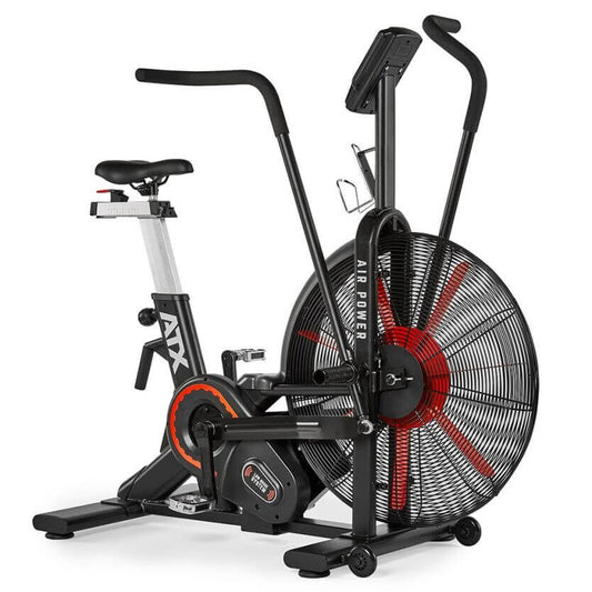 Bicicleta fitness pe aer ATX® Air Power Bike, neagra