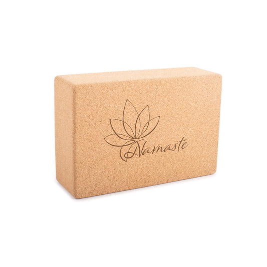 Trendy Yoga Block Cork din pluta 23 x 15 x 7,5 cm, culoare naturala