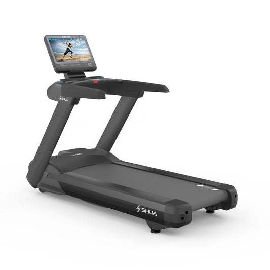 Banda de alergat SUHA fitness, motorizata, 15.6” Toch Screen, -3 - 15% inclinatie