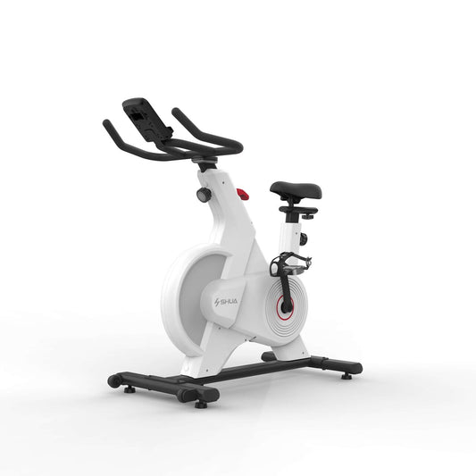 Bicicleta Spinning SHUA, alba