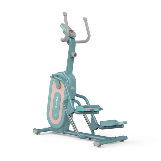 Biciclete eliptica pentru uz acasa, albastru deschis