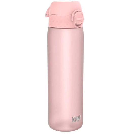 Sticla de apă Ion8 subțire rezistentă la scurgeri, Recyclon™, Cuart Roz, 500 ml
