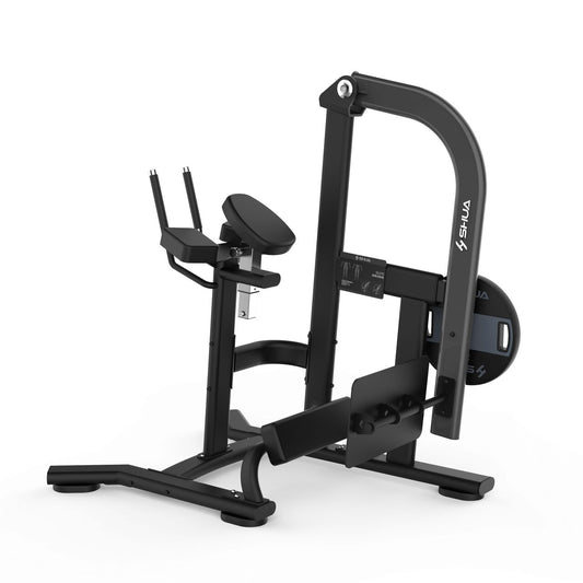 Aparat fitness SHUA pentru coapse cu incarcare pe discuri