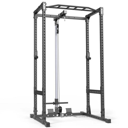 ATX® Power Rack PRX-520 cu stație pentru tracțiuni la scripete cu discuri – Înălțime 218 cm, seria 500
