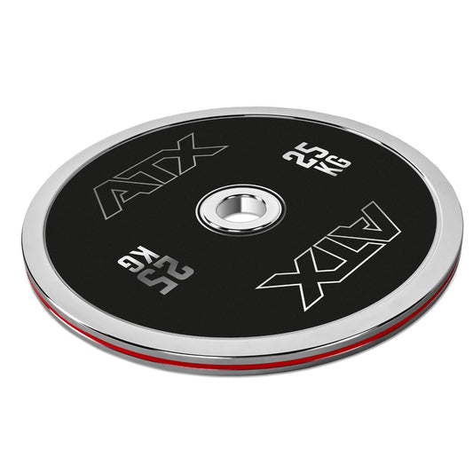 ATX® Disc olimpic din oțel calibrat – 50 mm diametru, cod culori, 5 - 25 kg
