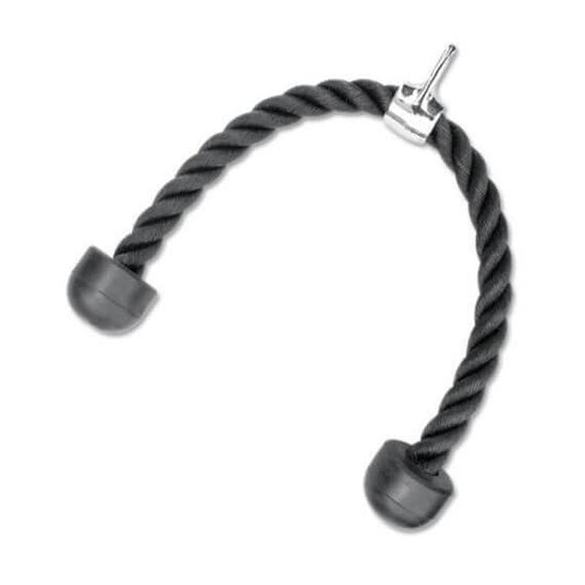 Sfoara triceps, nylon, 70 cm, negru