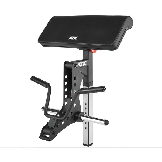 Atașament bancă fitness multifuncțională ATX® pentru antrenarea brațelor, încărcare pe discuri
