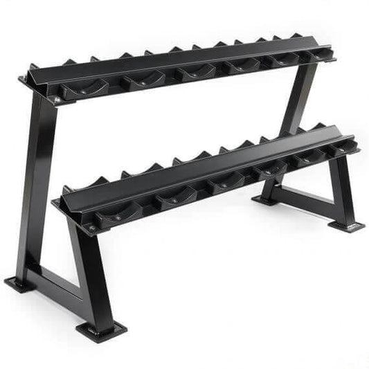 Suport pentru gantere cu tăvi de depozitare