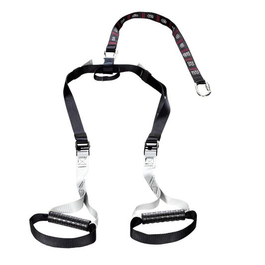 Coarda Trendy Sport Lacada pentru antrenament suspendat, tip TRX, negru/gri