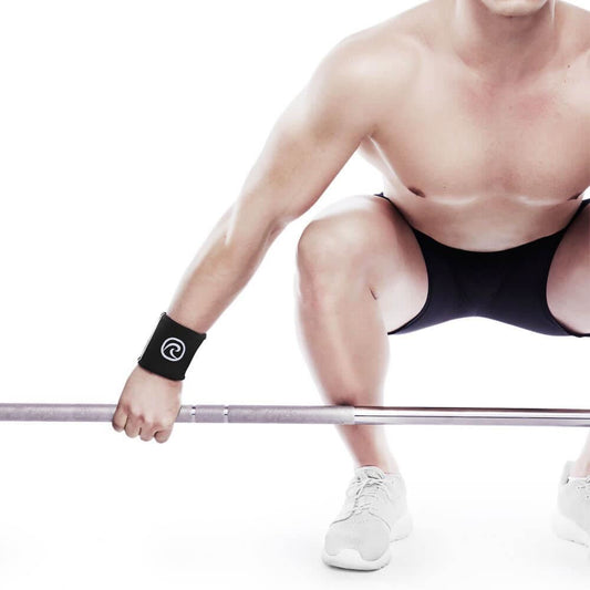 Manseta, bandaj de protectie incheietura Rehband RX Wrist Sleeve, 5 mm, S-XL, negru