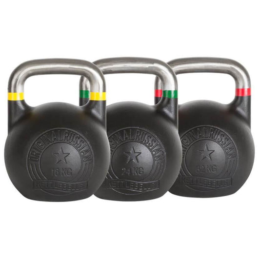 Kettlebell de Competiție – Original Russian – cu cod de culori internațional, 8 - 48 kg