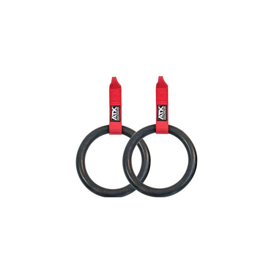 Inele gimnastica ATX® pentru antrenamente suspendate, negru