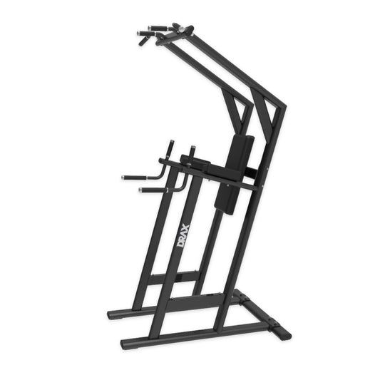 Aparat multifunctional Drax Dip & Chin cu bara tractiuni, flotari si zona abdomene