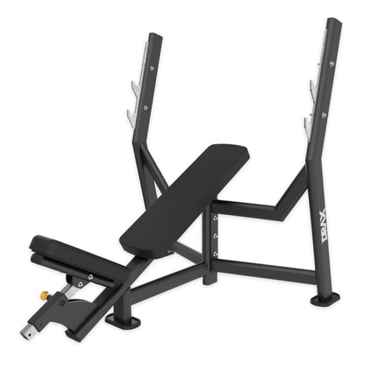 Banca Fitness Drax Olympic Incline pentru antrenament, prese, inclinata