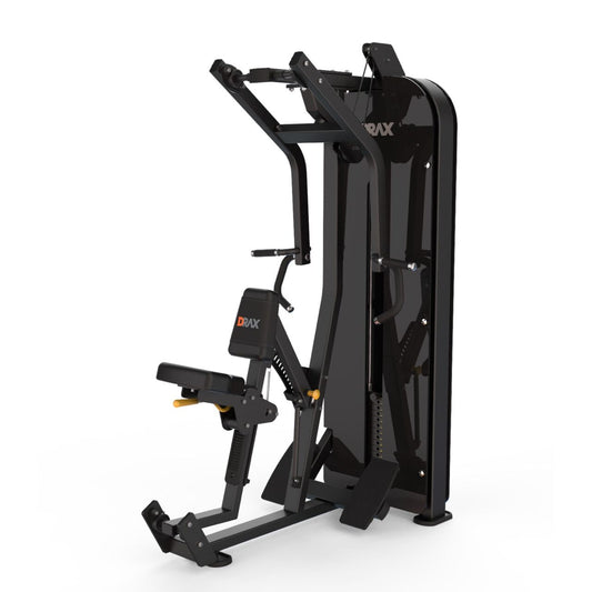 Aparat Fitness Drax pentru trenul superior cu stiva de greutate de 100 kg