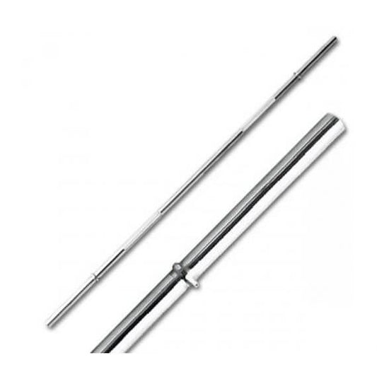 Set bara fitness dreapta cu cleme de siguranta, 30 mm x 167 cm