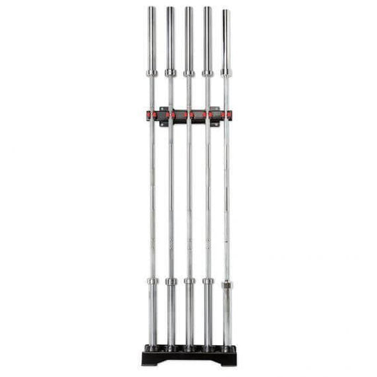 Suport fitness depozitare bare, haltera, cu prindere pe perete, vertical