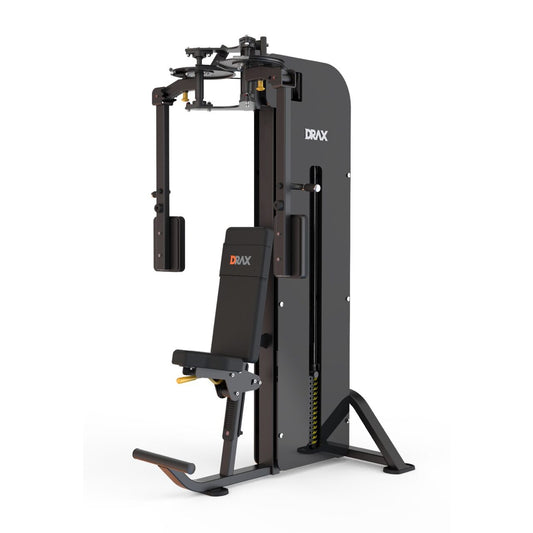 Aparat Drax fitness pentru piept, fluturari cu stiva de greutate 100 kg