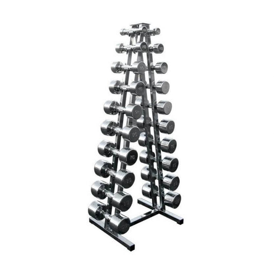 Set gantere cromatice 1-10 kg, include și suport cromatic