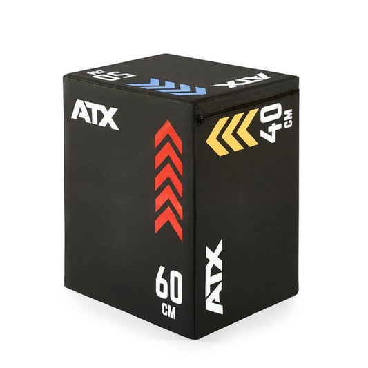 Cutie pentru sărituri ATX® Soft Plyo Box – M, 40 × 50 × 60 cm