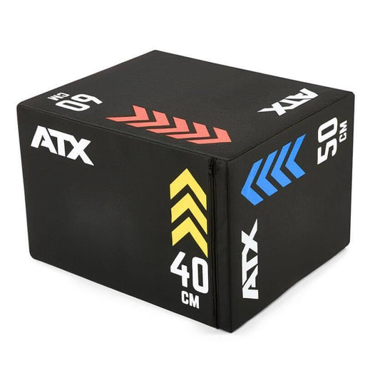 Cutie pentru sărituri ATX® Soft Plyo Box – M, 40 × 50 × 60 cm