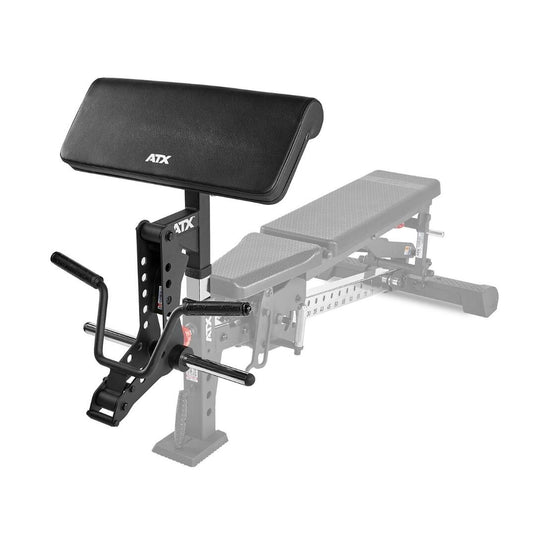 Atașament bancă fitness multifuncțională ATX® pentru antrenarea brațelor, încărcare pe discuri