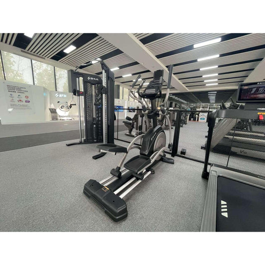 Bicicleta eliptica SHUA premium, 24 nivele dificultate, 7-inch LCD