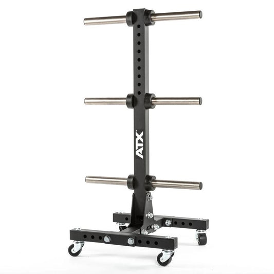 ATX® Weight Plate Tree – Suport Discuri Ø 50 mm cu Roți de Transport