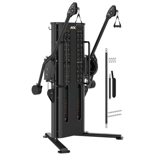 ATX® Functional Pull Trainer – Stație pe scripete multiplă, 2 × 90 kg