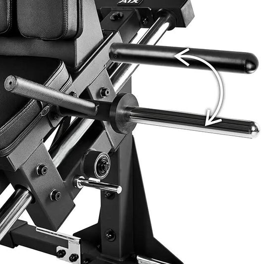 Presa fitness ATX® compacta pentru picioare, incarcare pe discuri