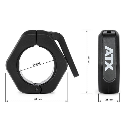 Cleme de siguranta magnetice ATX® 50 mm - pereche