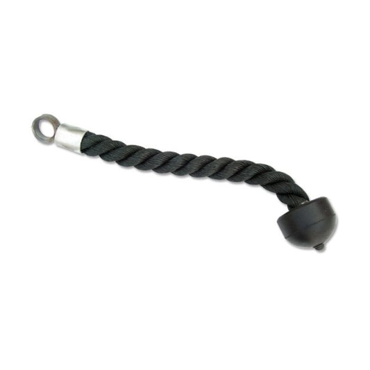 Sfoară triceps pentru multifuncționale fitness, nylon, 40 cm, negru