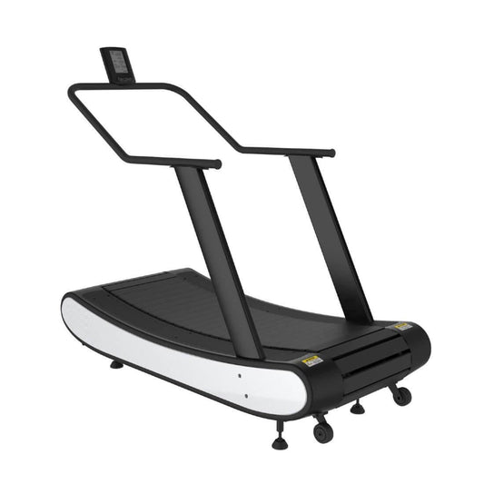 Bandă de alergare curbată autopropulsată Curved STANDARD cu brate lungi de sustinere