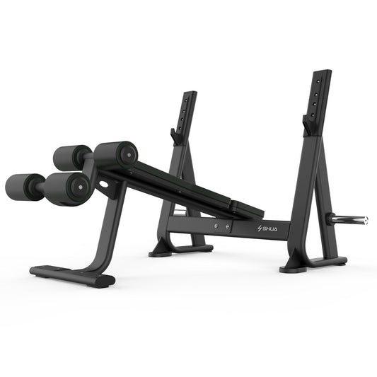 Banca olimpica SHUA declinata pentru impins la piept