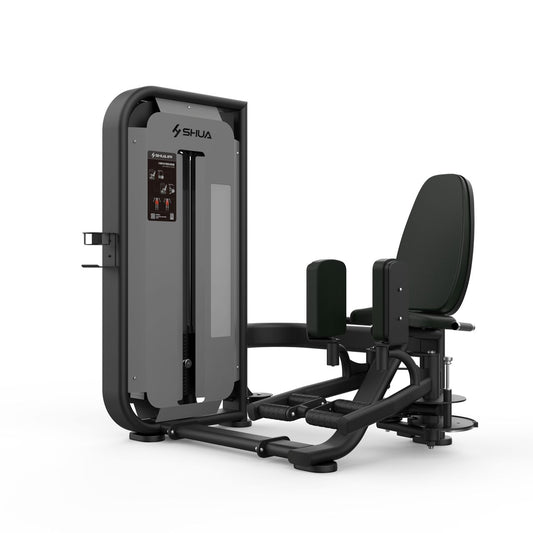 Aparat fitness SHUA pentru abductori/ adductori cu stiva de greutate 90 kg