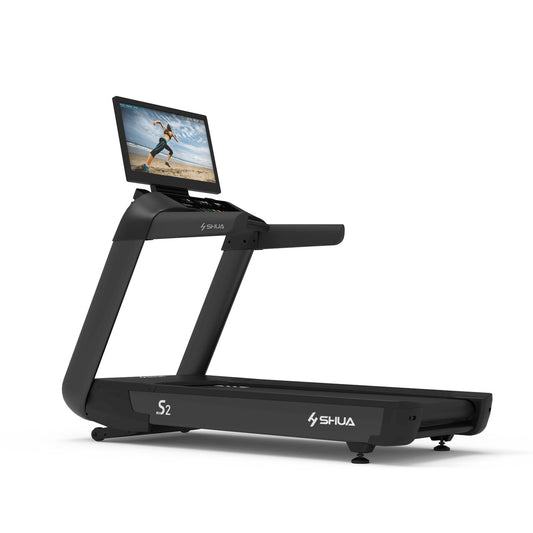 Banda de alergat SHUA, motorizata, 32″ HD Touch Screen, -2 - 18% inclinatie