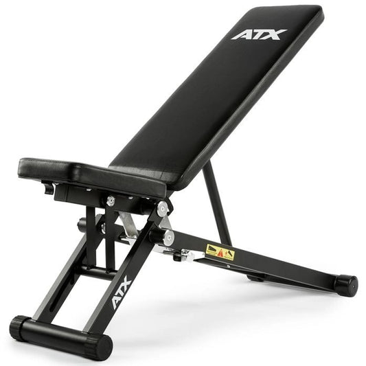 Bancă fitness ATX® pentru antrenament, pliabilă, capacitate maximă 200 kg