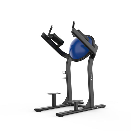 Aparat fitness SHUA pentru ridicari de picioare cu minge Bosu integrata