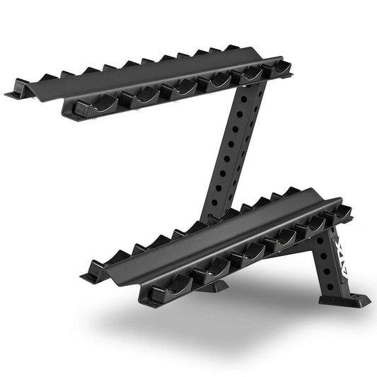 Suport pentru gantere ATX® modular, 2 nivele, 144 cm, 6 perechi, extensie