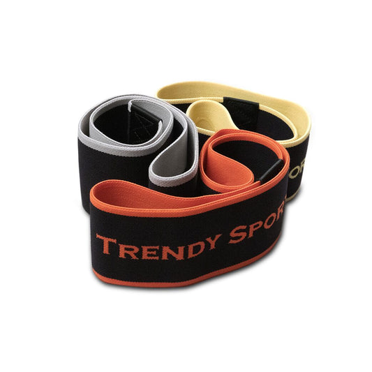 Mini benzi elastice Trendy Sport de rezistenta, 3 culori, 3 nivele