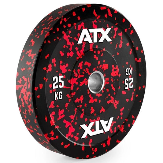 Disc olimpic Bumper de cauciuc granulat ATX® Color Splash, Ø 50, 450 mm, 5 - 25 kg