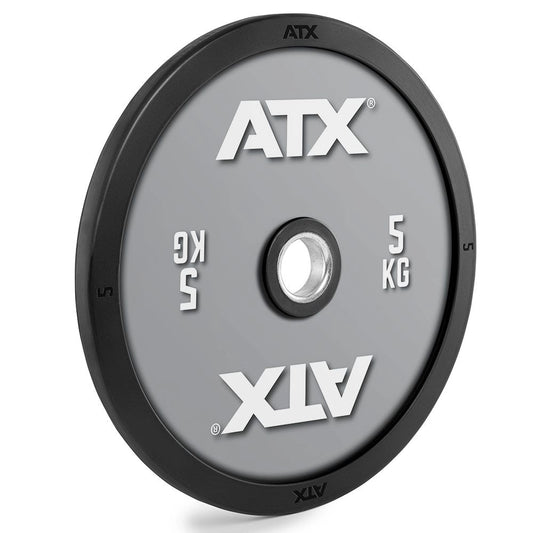 Disc olimpic ATX® bumper, cod internațional de culoare, Ø 50 mm, 5-25 kg