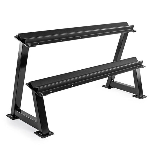 Suport pentru gantere, 144 cm, pentru 6 perechi, negru