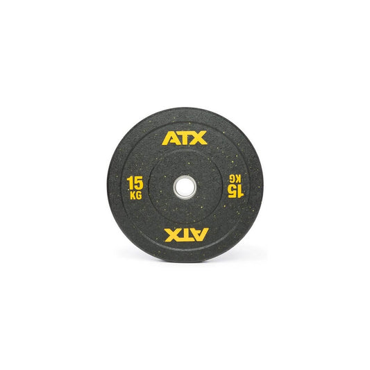 Disc olimpic Bumper de cauciuc ATX®, placa de greutate, Ø 50 mm, negru/colorat