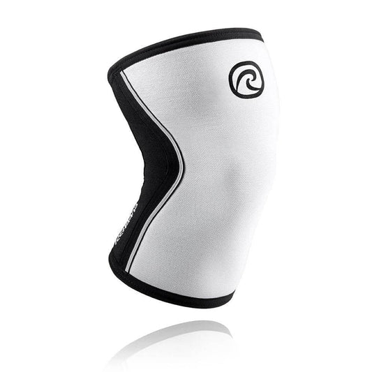 Genunchiera Rehband RX Knee Sleeve, 7 mm, XS - XL, Alb