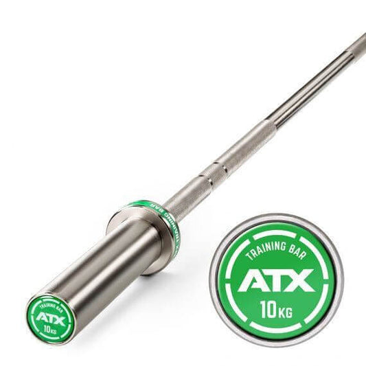 Bară olimpică ATX® Athletic Series – 170 cm, 10 kg, bară compactă pentru antrenament
