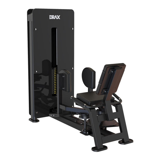 Aparat Fitness Drax Hip Abductor pentru coapse cu stiva de greutate 100 kg