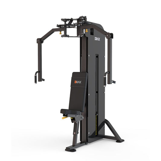 Aparat Fitness Drax Butterfly pentru piept cu stiva de greutate de 75 kg