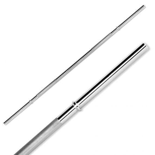 Set bara fitness dreapta cu cleme de siguranta, 30 mm x 150 cm