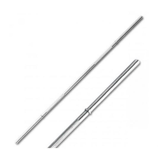 Set bara fitness dreapta cu cleme de siguranta, 30 mm x 183 cm